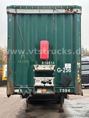 Open semitrailer with tarp KRONE SD Pritsche + Plane Edscha-Verdeck