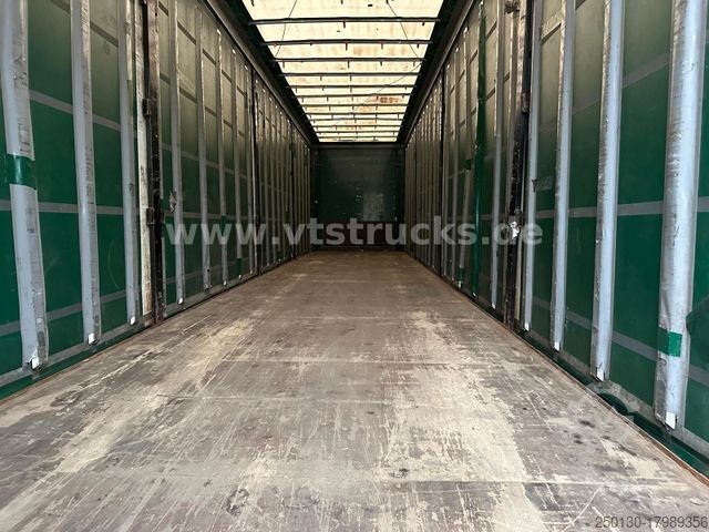 Open semitrailer with tarp KRONE SD Pritsche + Plane Edscha-Verdeck