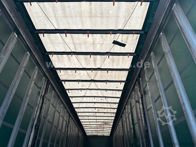 Open semitrailer with tarp KRONE SD Pritsche + Plane Edscha-Verdeck