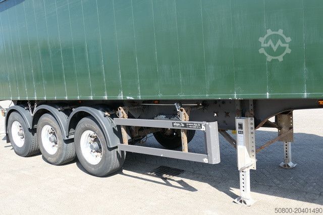 Kipper Auflieger KEMPF SKM 35/3, Alu, 45m³, Luft-Lift, Alu-Felgen, BPW