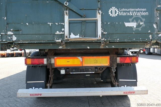 Kipper Auflieger KEMPF SKM 35/3, Alu, 45m³, Luft-Lift, Alu-Felgen, BPW