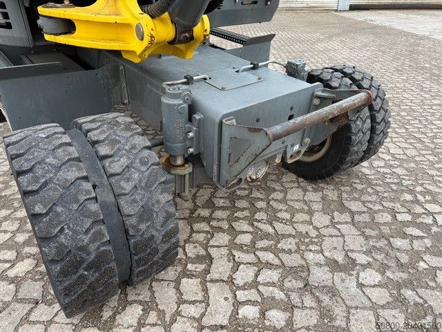 Mobilbagger WACKER EW65, Verstellausleger, Hydr. S.W.S.,Div. Löffel