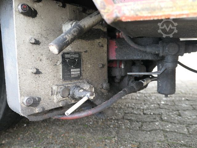 Tieflader-Sattelauflieger Gheysen & Verpoort , Gelenkt, Hydr. Rampen, Luft