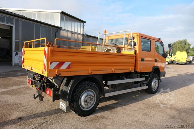 Pritschenwagen mitsubishi Pfau Rexter A 8000 4x4 DoKa AHK KLIMA Vorbaukehrmaschine
