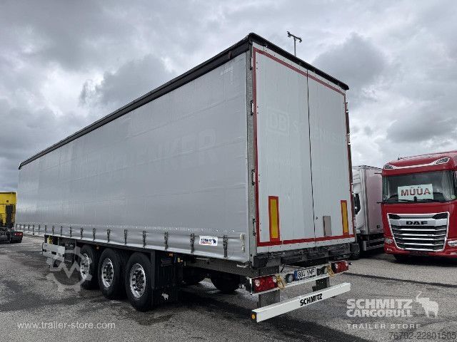 Open semitrailer with tarp Schmitz Cargobull Curtainsider Standard