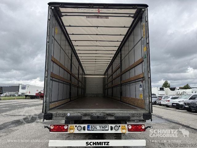 Open semitrailer with tarp Schmitz Cargobull Curtainsider Standard