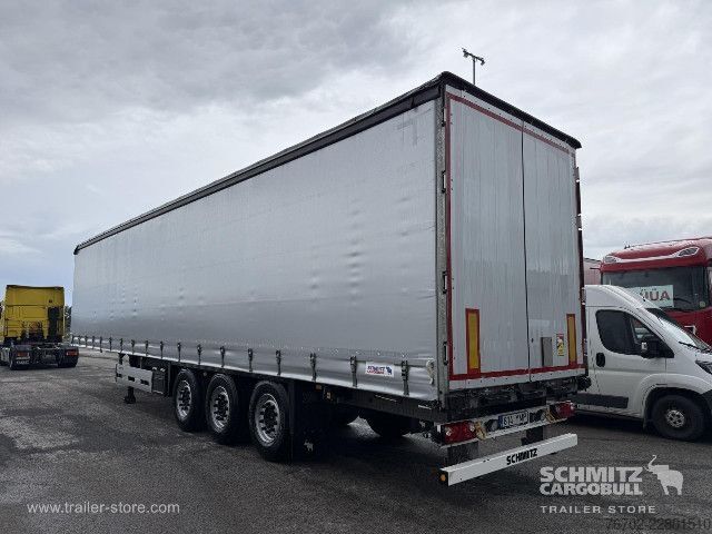 Open semitrailer with tarp Schmitz Cargobull Curtainsider Standard