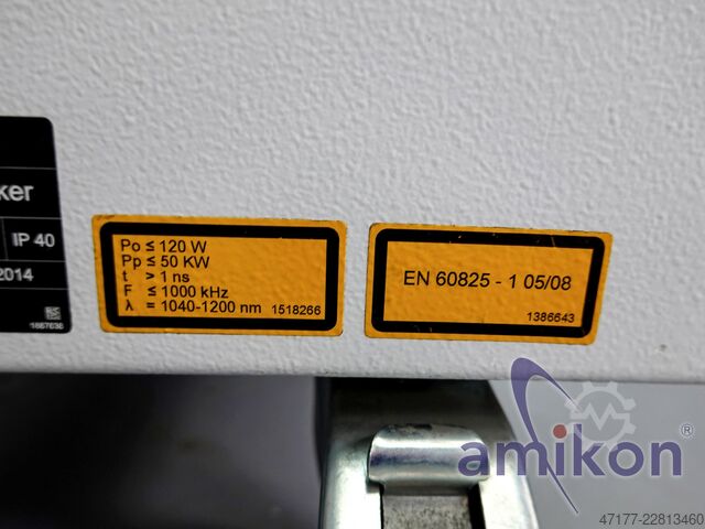 Faserlaser Laserbeschriftung Trumpf TruMark 5010 Mobil
