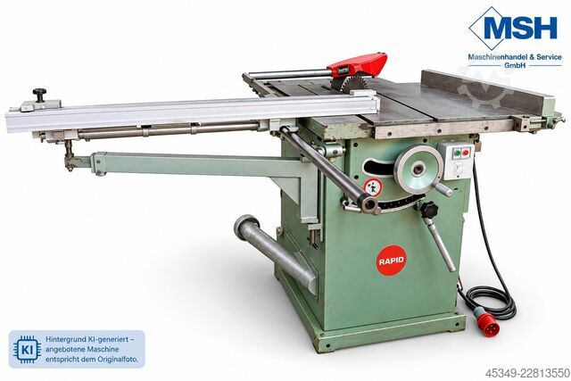 Tischkreissäge/guter Zustand Rapid PK 100