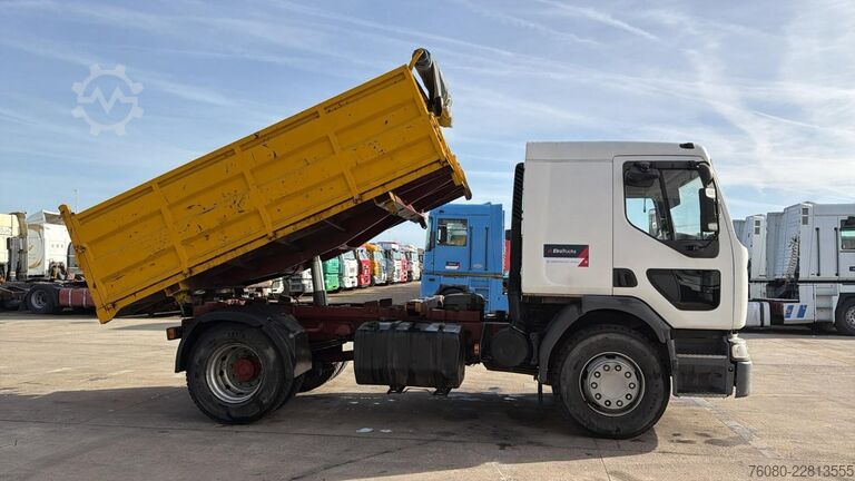3-Seiten-Kipper Renault Premium 300 (MANUAL PUMP / FULL STEEL / LAMES /...