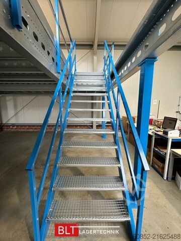 Storage platform 5x5m Lagerbühne , Belastung : 500kg/qm Unterkante: 2,5m , ca. 25qm Systembühne