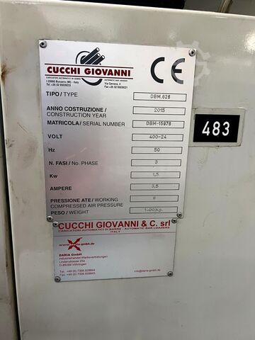 6-Spindel-Stangenautomat Index MS 25E
