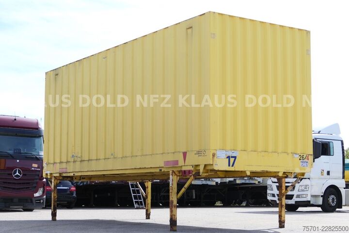 Swap body truck Krone WK 7.3 ST BDF Wechselbrücke Container