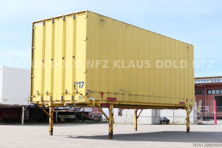 Swap body truck Krone WK 7.3 ST BDF Wechselbrücke Container
