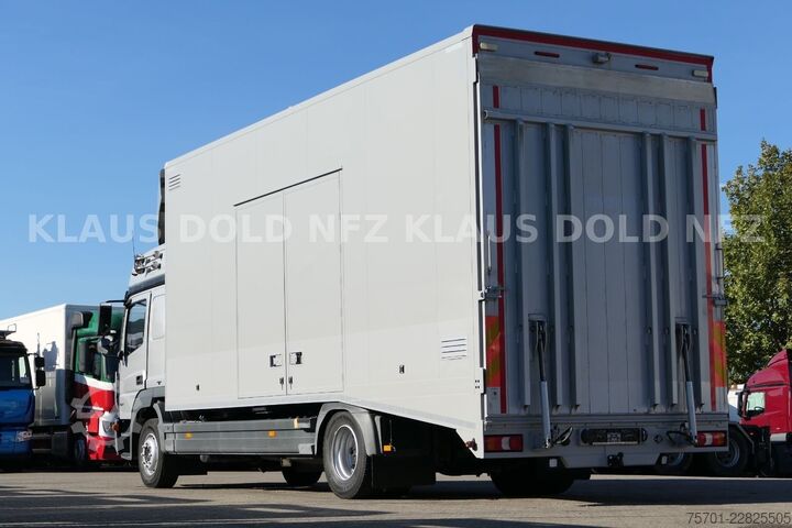 Car carrier truck MERCEDES-BENZ Atego 1327 geschloss. Autotransp. Euro 6