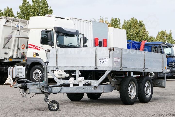 Open trailer  J. & W. Balo Pritsche Anhänger Bordwände