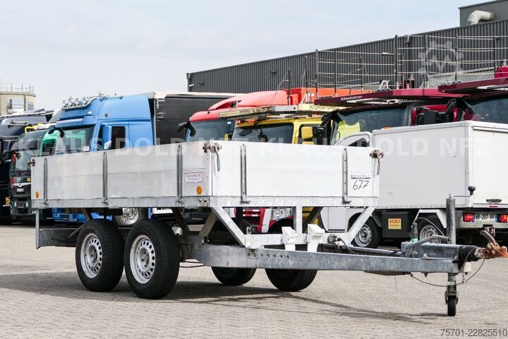 Open trailer  J. & W. Balo Pritsche Anhänger Bordwände