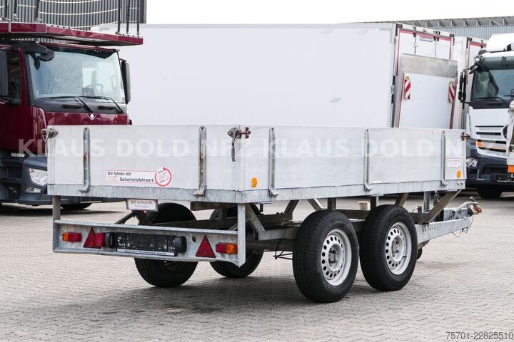 Open trailer  J. & W. Balo Pritsche Anhänger Bordwände