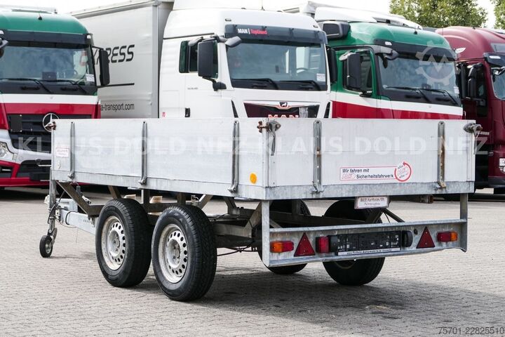 Open trailer  J. & W. Balo Pritsche Anhänger Bordwände