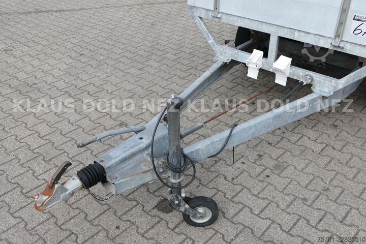 Open trailer  J. & W. Balo Pritsche Anhänger Bordwände