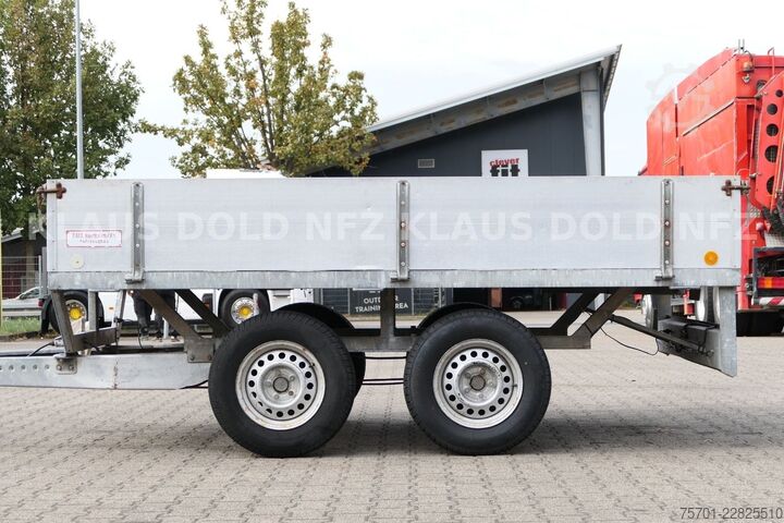 Open trailer  J. & W. Balo Pritsche Anhänger Bordwände