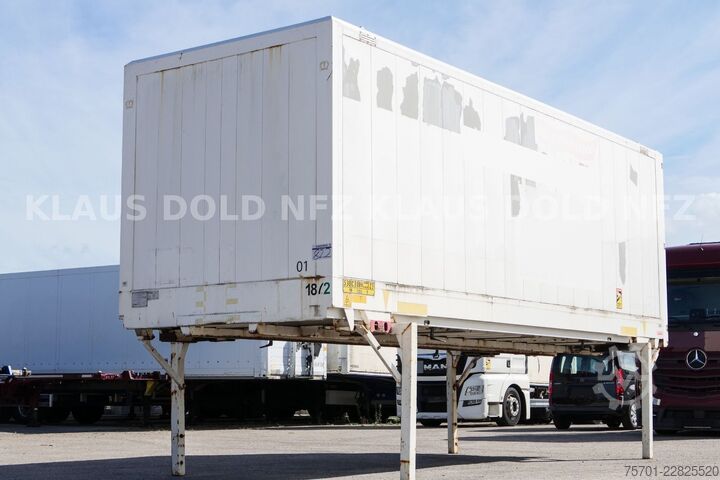 Swap body truck Krone WK 7.3 STG BDF Wechselbrücke Koffer