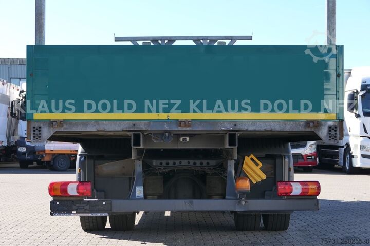 Flatbed truck MERCEDES-BENZ Atego 1527 Pritsche Bordwände Euro 6