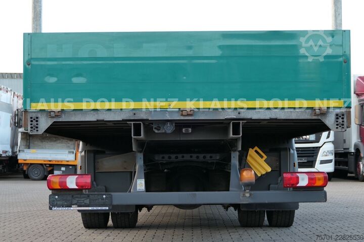 Flatbed truck MERCEDES-BENZ Atego 1527 Pritsche Bordwände Euro 6