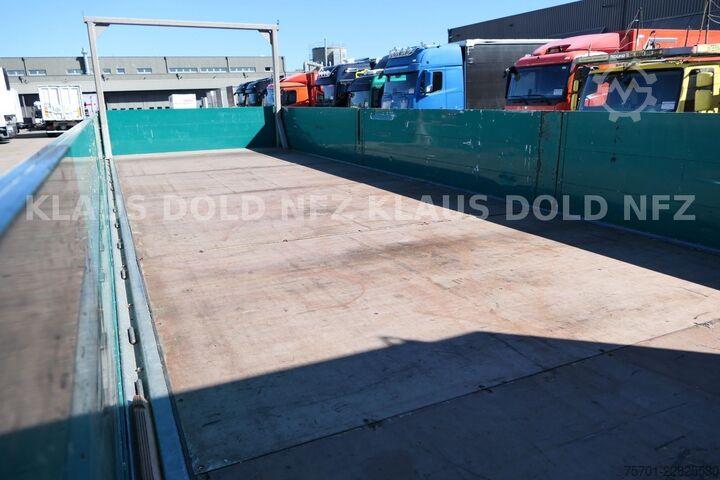 Flatbed truck MERCEDES-BENZ Atego 1527 Pritsche Bordwände Euro 6