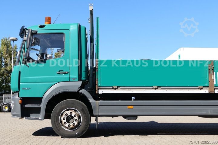Flatbed truck MERCEDES-BENZ Atego 1527 Pritsche Bordwände Euro 6