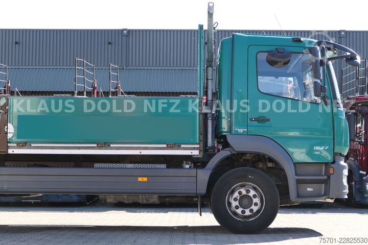 Flatbed truck MERCEDES-BENZ Atego 1527 Pritsche Bordwände Euro 6