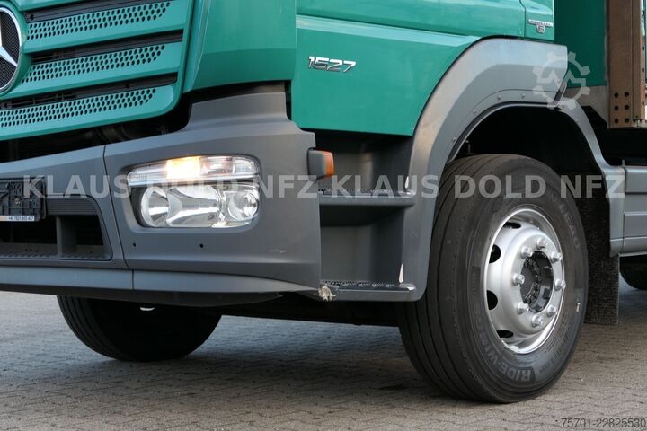 Flatbed truck MERCEDES-BENZ Atego 1527 Pritsche Bordwände Euro 6