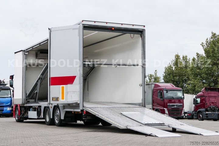 Car carrier truck SCANIA R 410 Autotransp. Retarder Lift-/Lenkachse Euro6