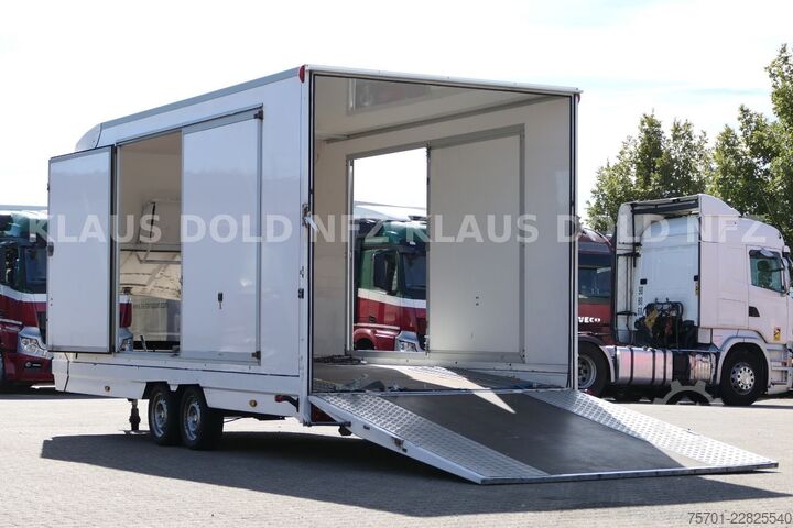Car carrier trailer TURATELLO TR S 202 geschlossener Autotransporter