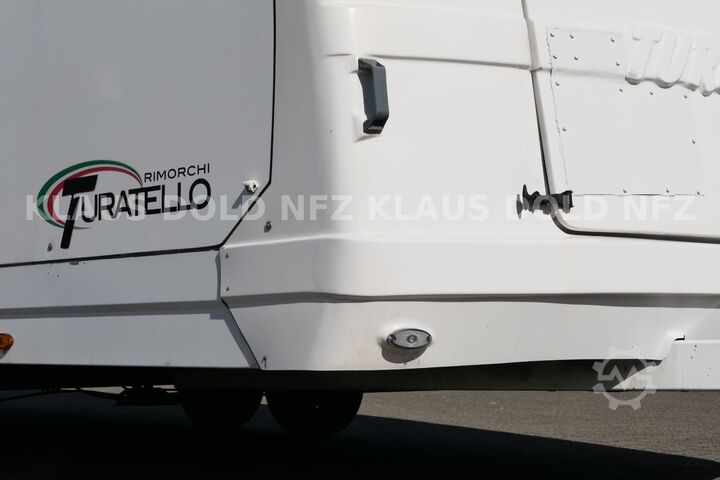 Car carrier trailer TURATELLO TR S 202 geschlossener Autotransporter