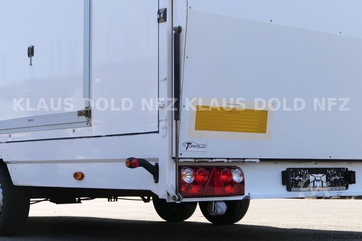 Car carrier trailer TURATELLO TR S 202 geschlossener Autotransporter