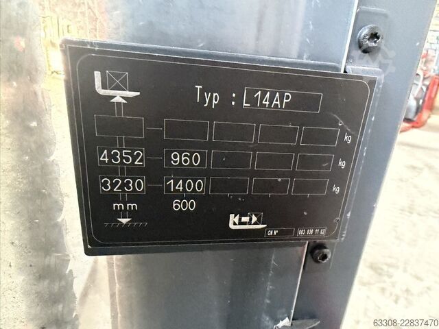 Hochhubwagen Linde L14AP