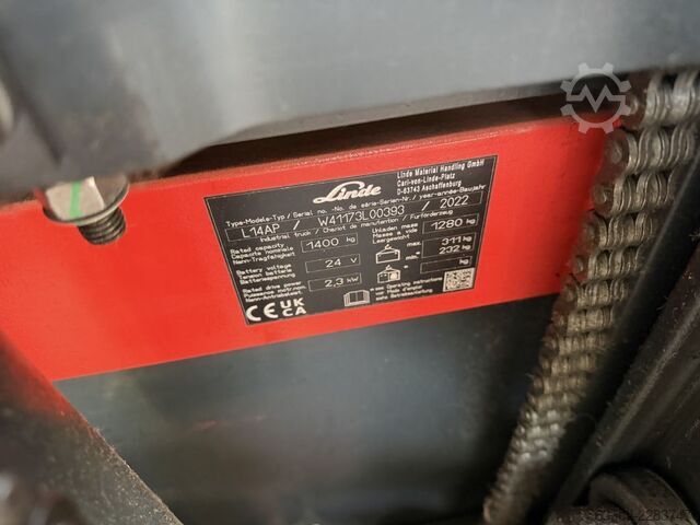 Hochhubwagen Linde L14AP