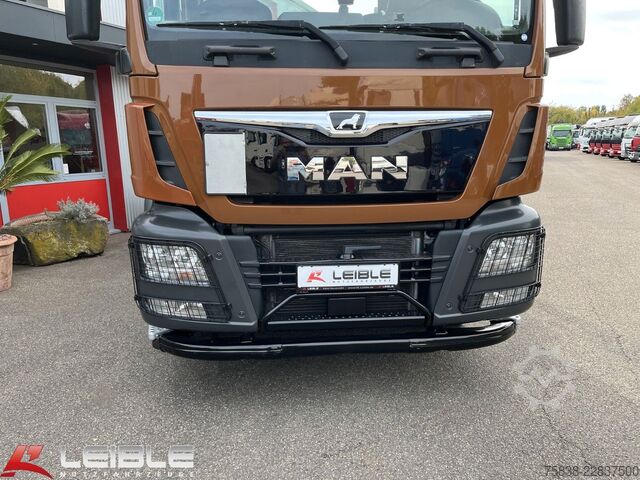 Skip truck MAN TGS 26.470 6x2/4*Gergen Teleskop*234 TKM*Leder*