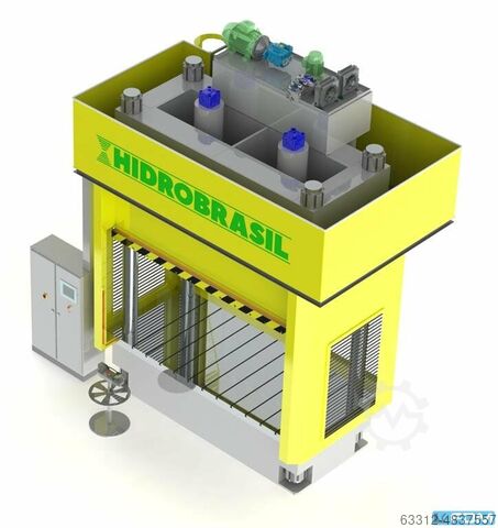Four Column Press - Hydraulic Hidrobrasil 350 Tonnen Viersäulenpresse