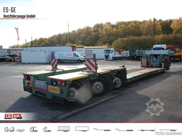 Tieflader-Sattelauflieger GOLDHOFER 3-Achs-Tiefbett 3x12 t