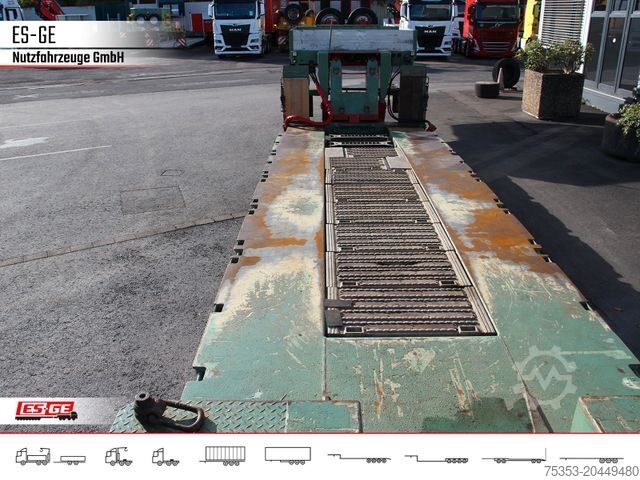 Tieflader-Sattelauflieger GOLDHOFER 3-Achs-Tiefbett 3x12 t