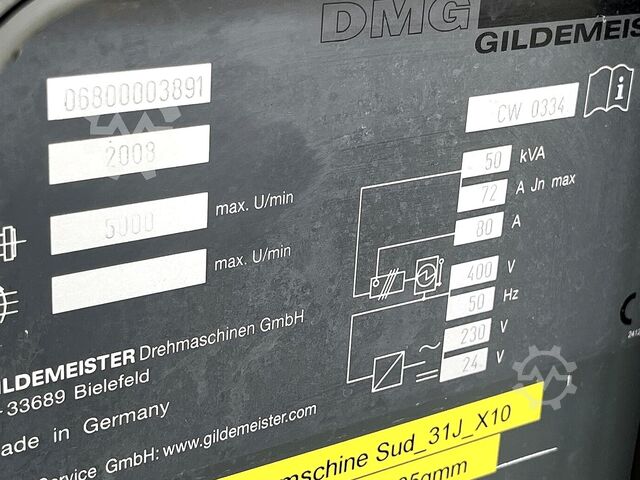 CNC-Dreh- und Fräszentrum DMG GILDEMEISTER CTV 250