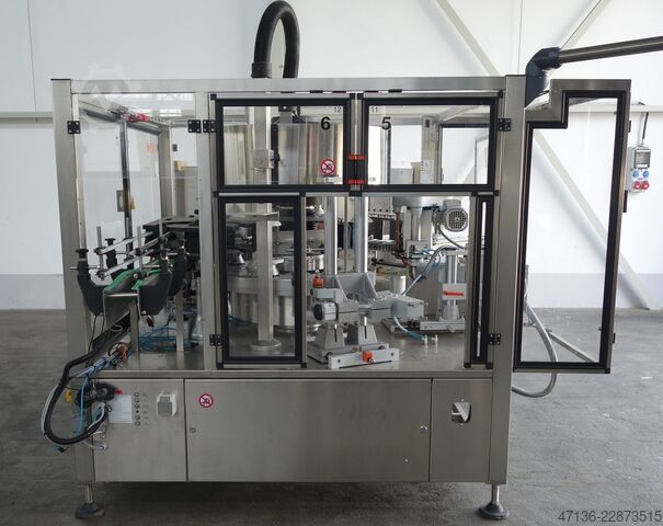 Labeling machine for wraparound label 6000 bph Kosme Etima