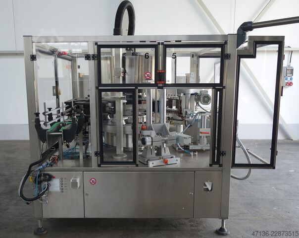 Labeling machine for wraparound label 6000 bph Kosme Etima