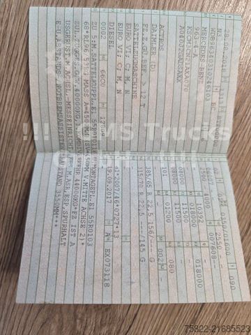 Standard SZM MERCEDES-BENZ Actros 1848 / German / Standard / Fin:10246