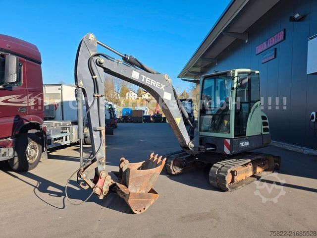 Minibagger TEREX TC 48 / 4,8ton / SW 2 Löffel