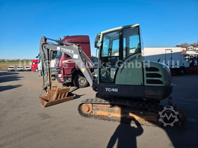 Minibagger TEREX TC 48 / 4,8ton / SW 2 Löffel