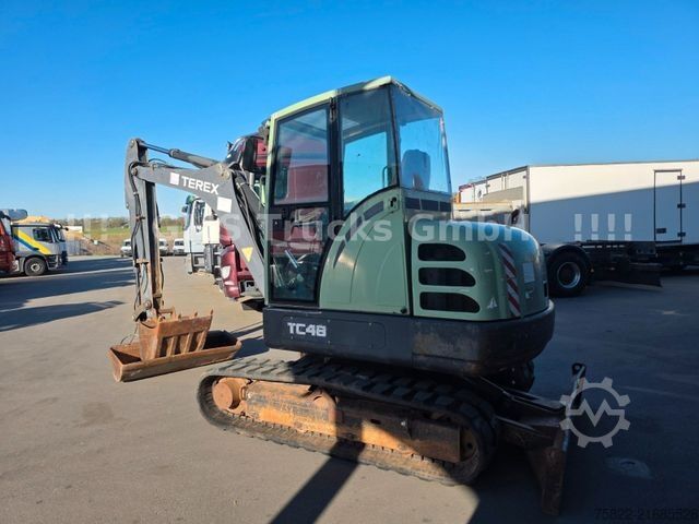 Minibagger TEREX TC 48 / 4,8ton / SW 2 Löffel
