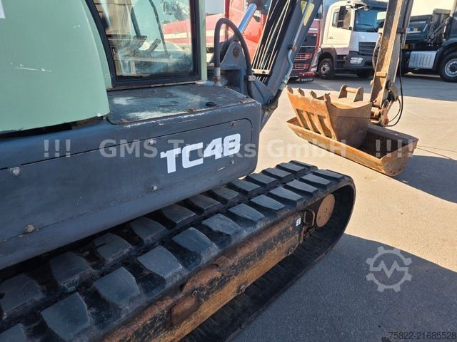 Minibagger TEREX TC 48 / 4,8ton / SW 2 Löffel